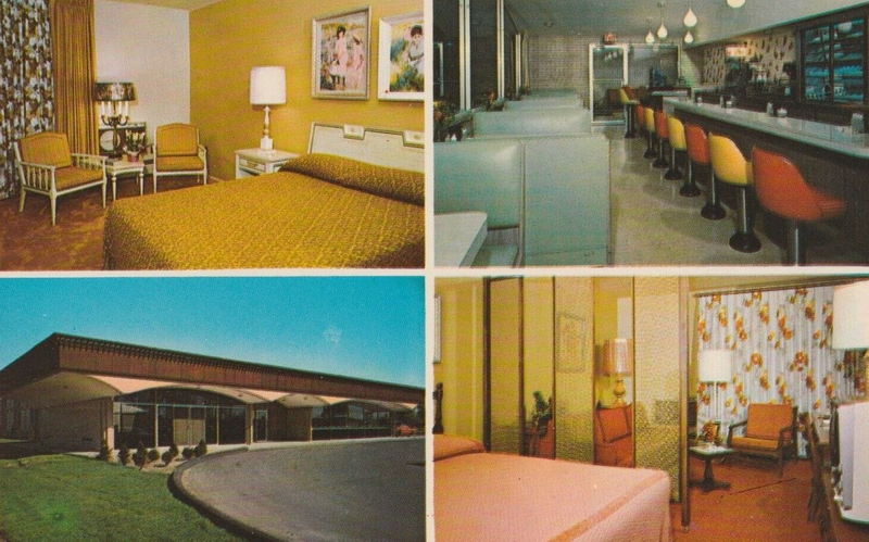 Melody Lane Motel - Old Postcard 9301 Address (newer photo)